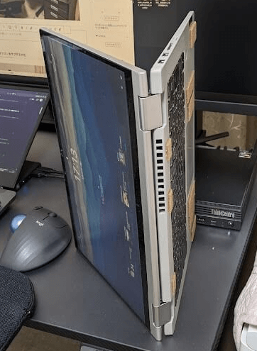 vertical laptop