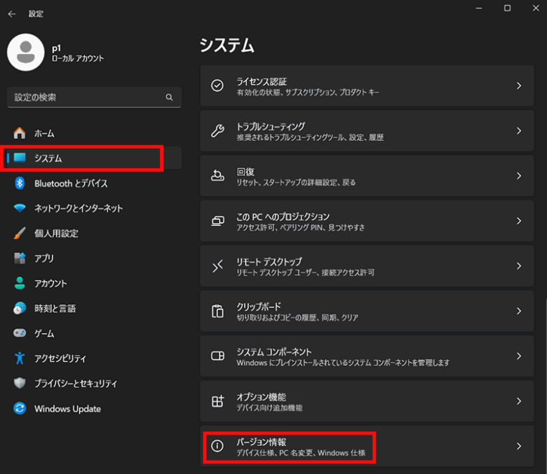 Version Information