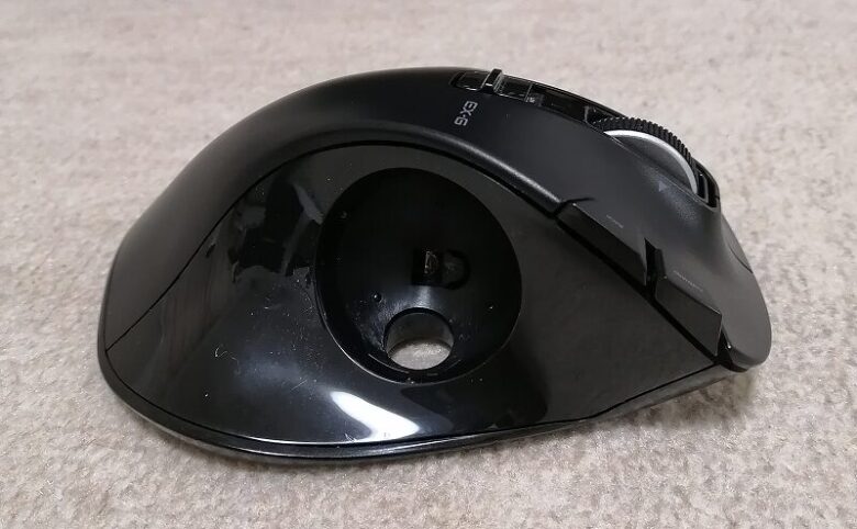 ボールを外した状態のM-XT4DRBK-G